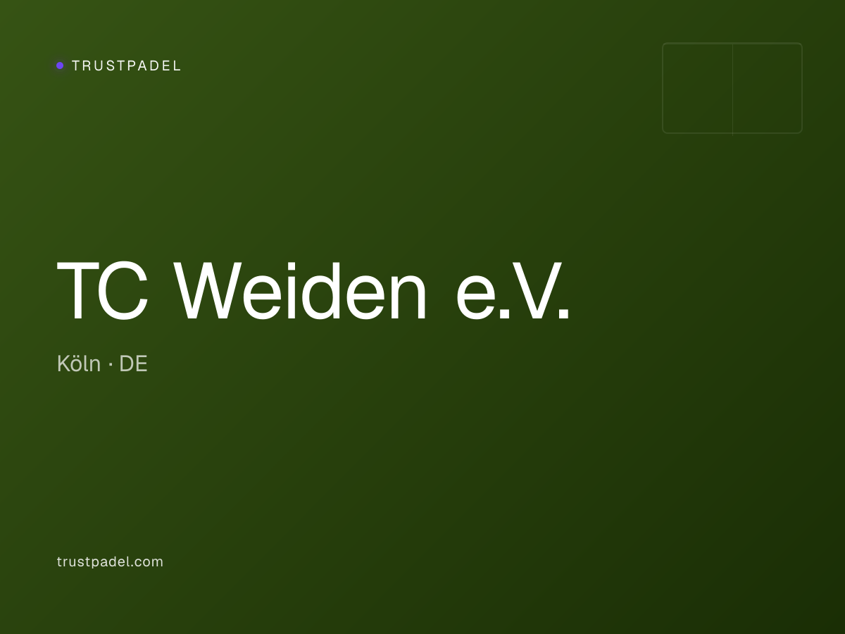 TC Weiden e.V. padel club