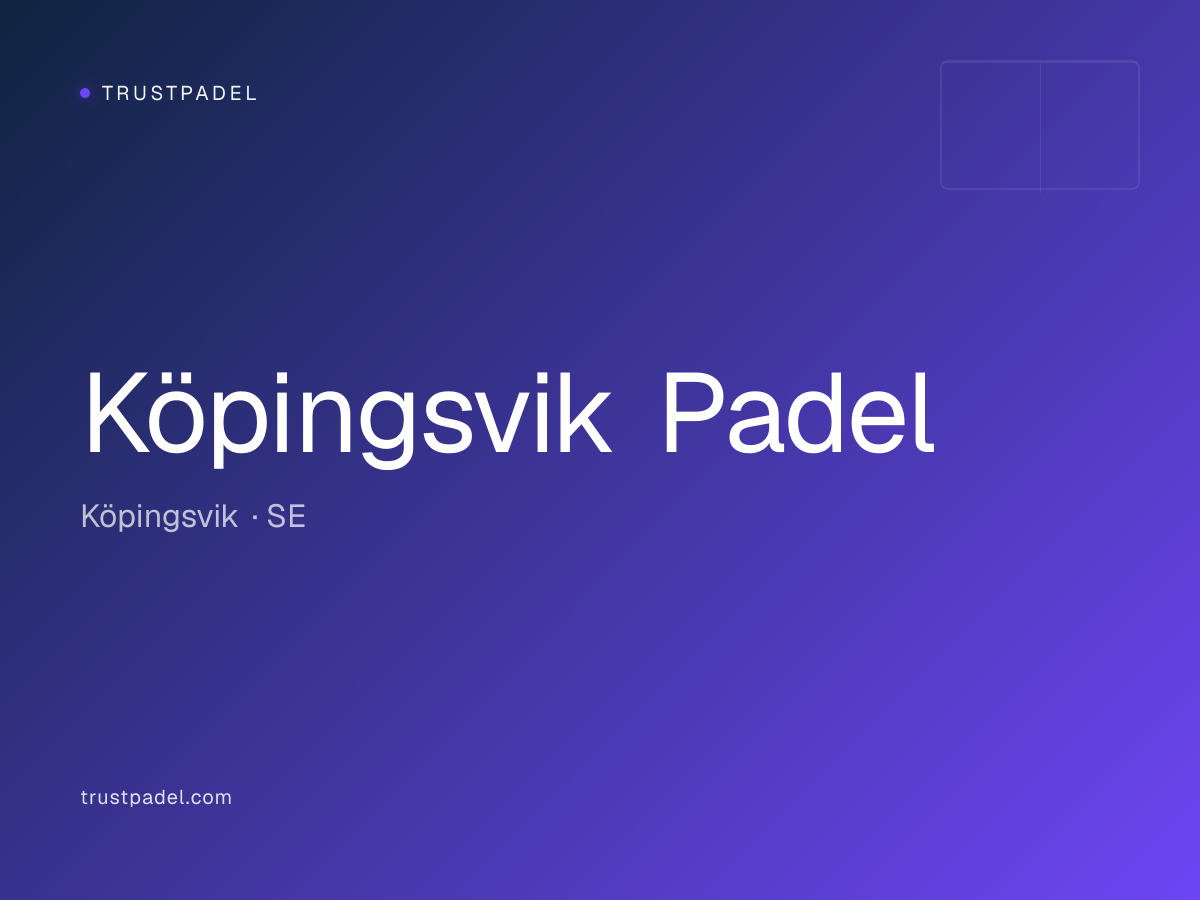 Köpingsvik Padel padel club