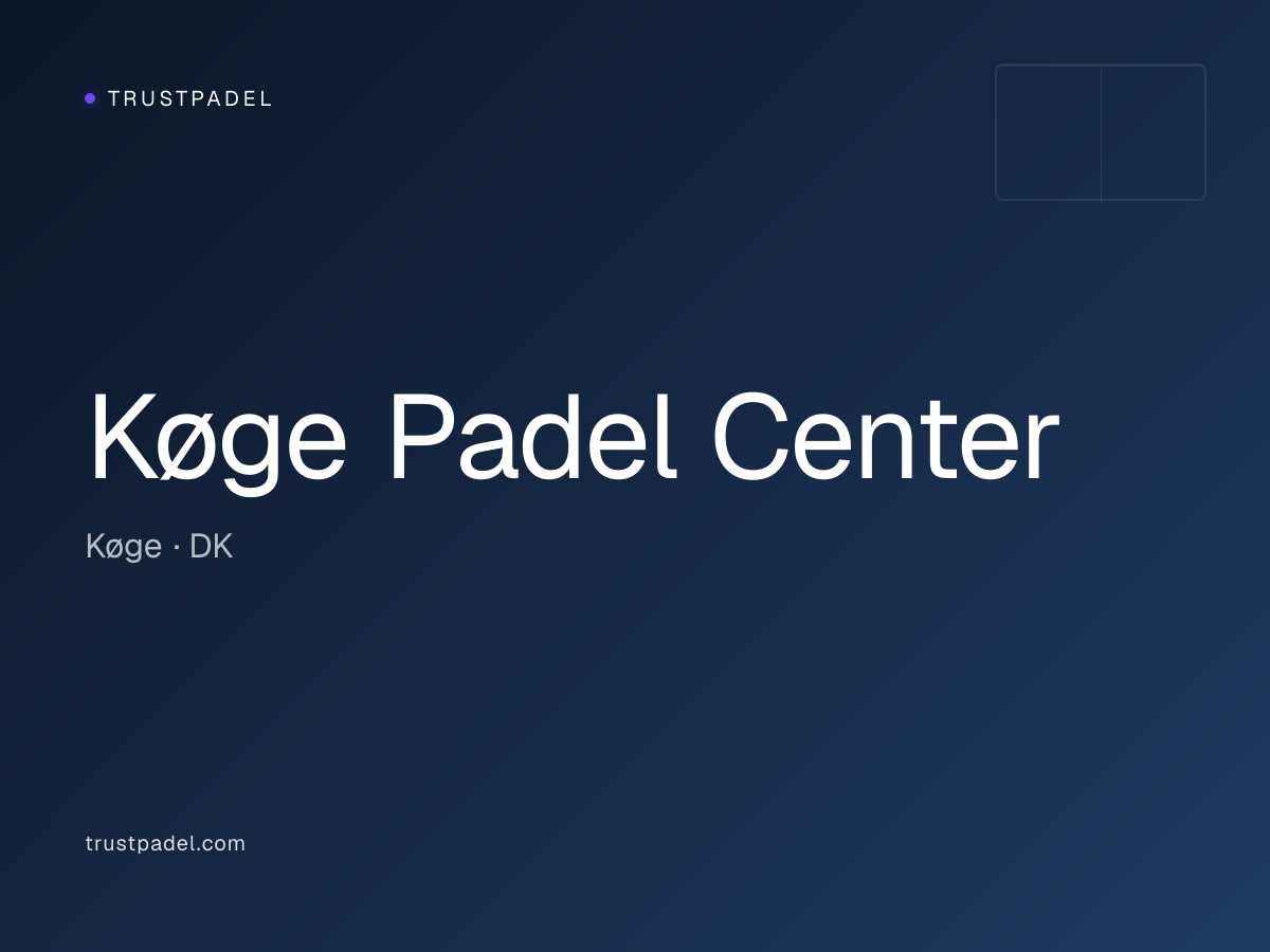 Køge Padel Center padel club