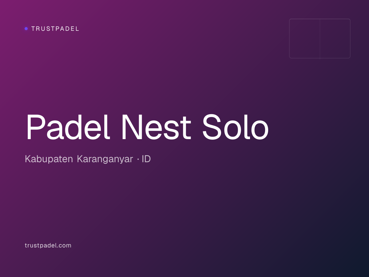 Padel Nest Solo padel club