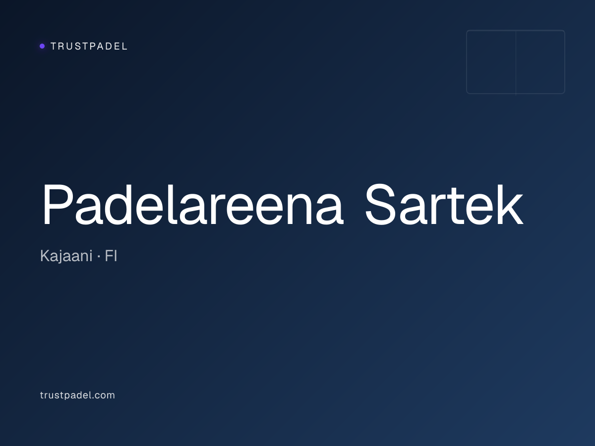 Padelareena Sartek padel club