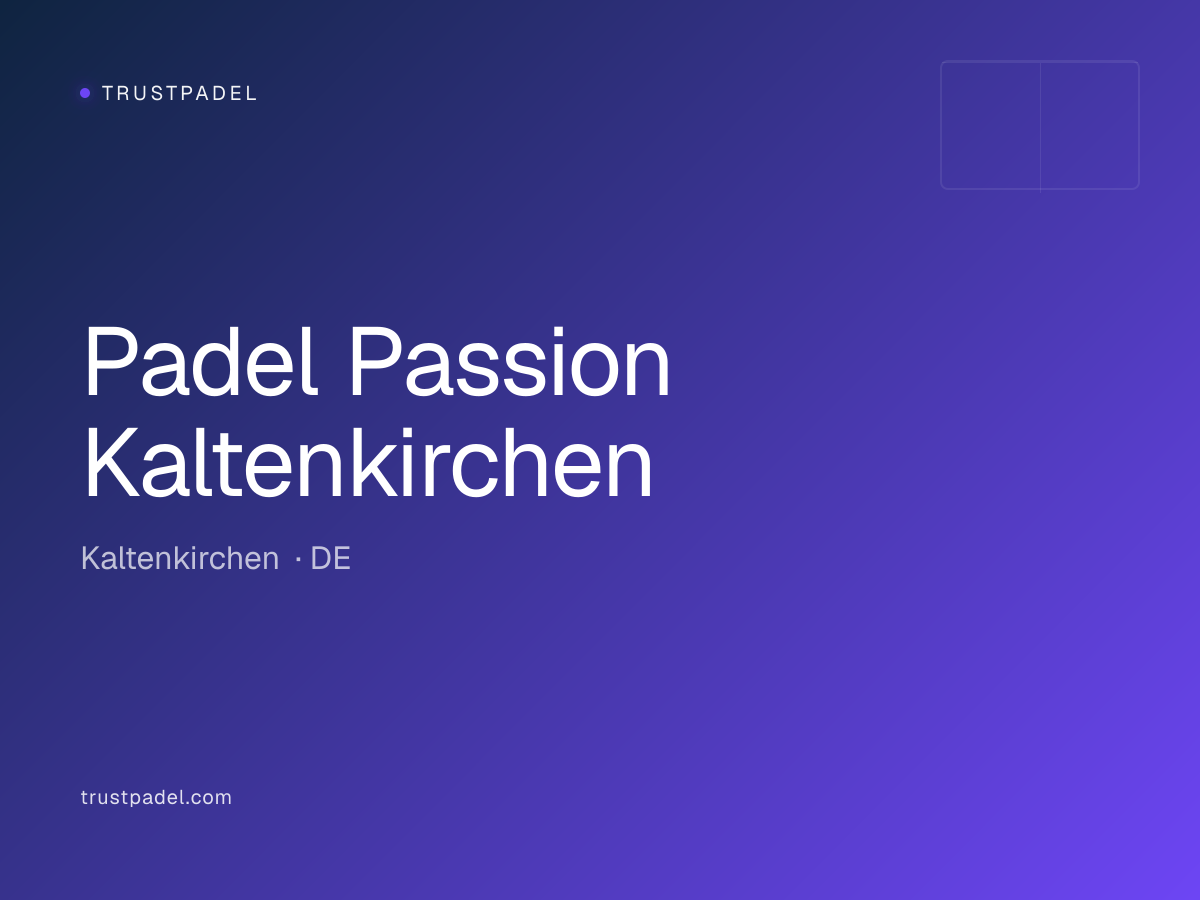 Padel Passion Kaltenkirchen padel club