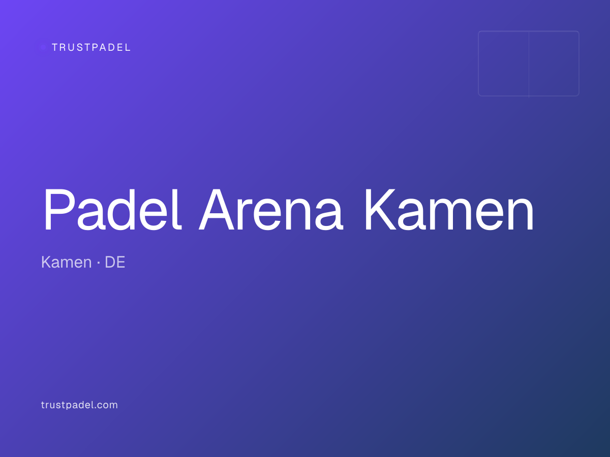 Padel Arena Kamen padel club