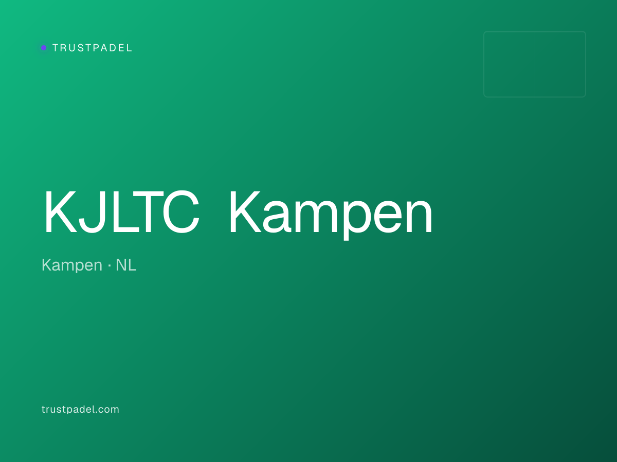 KJLTC Kampen padel club