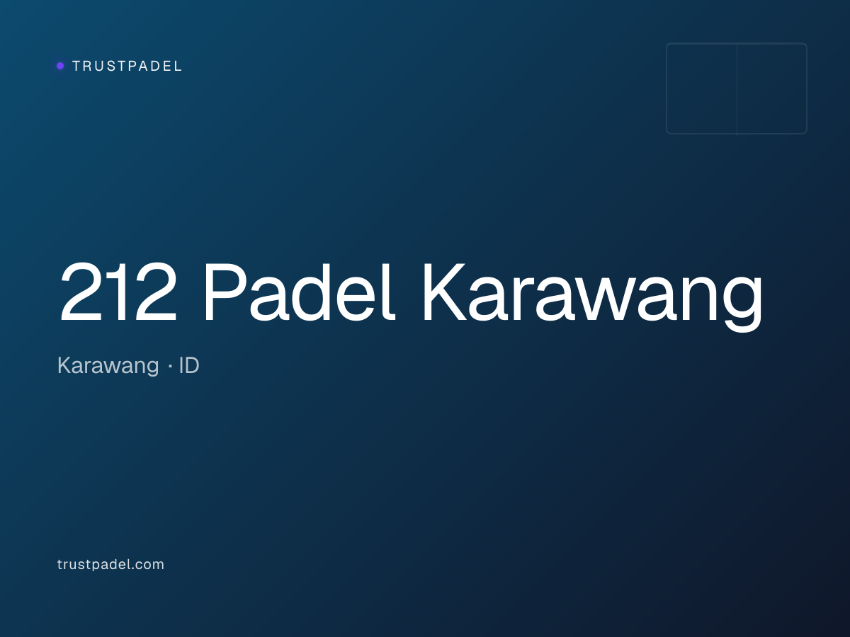 212 Padel Karawang padel club