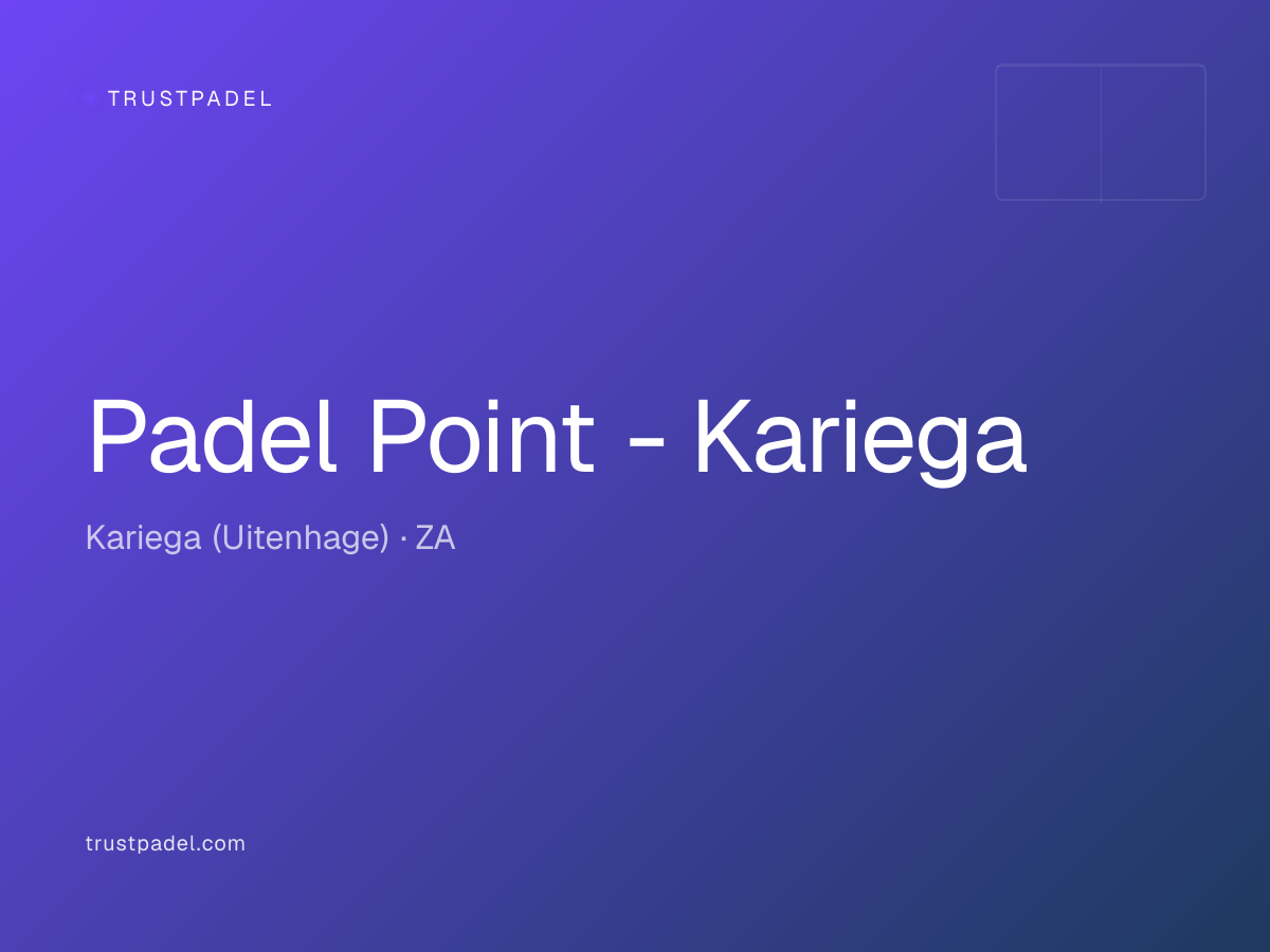 Padel Point - Kariega padel club