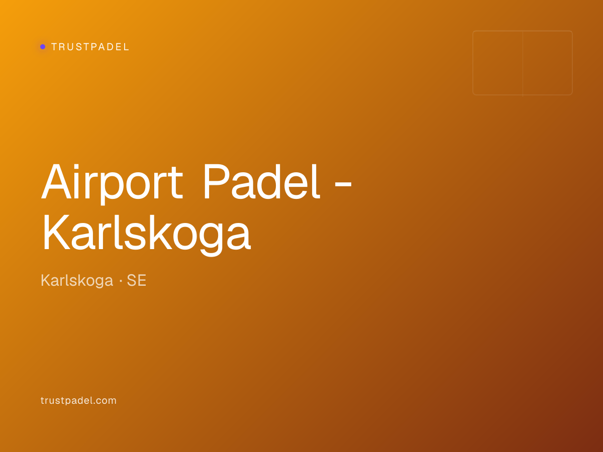 Airport Padel - Karlskoga padel club