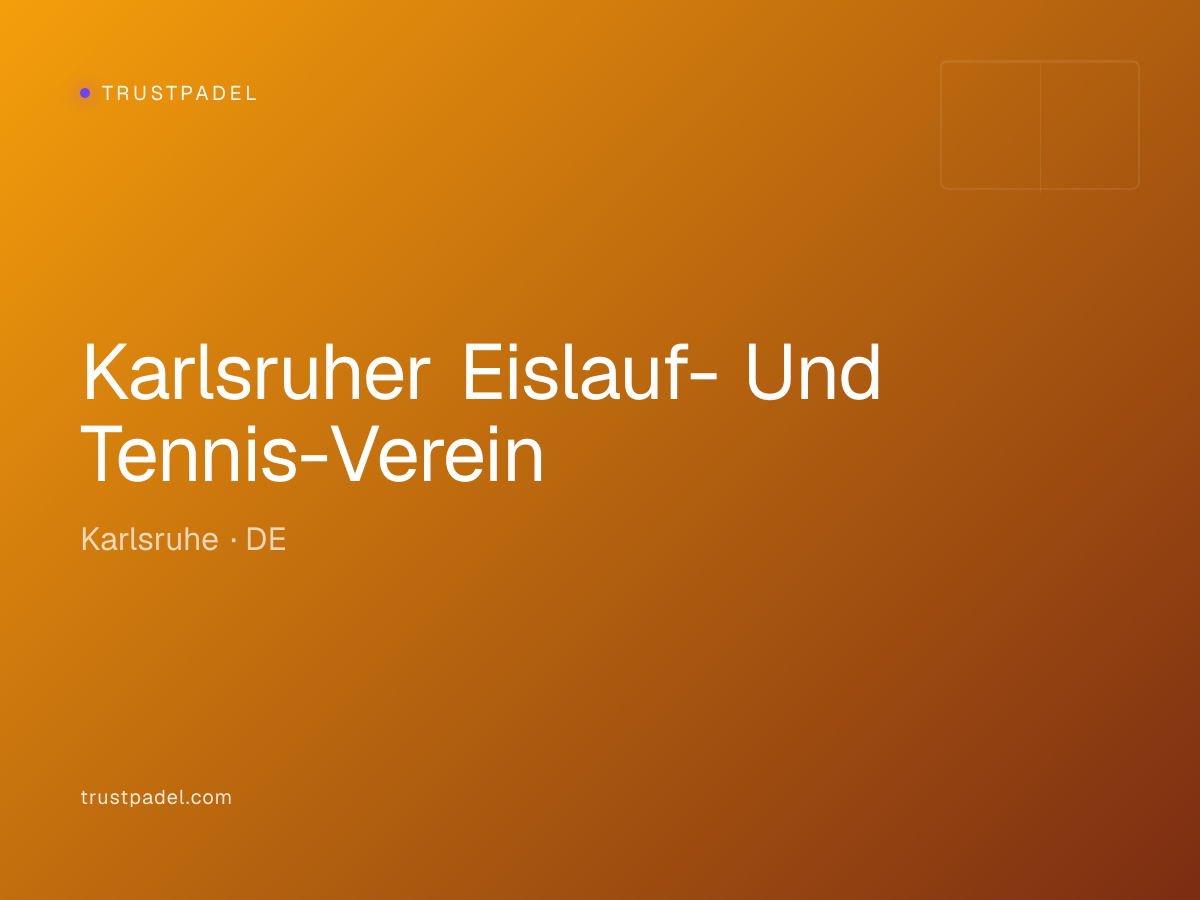 Karlsruher Eislauf- Und Tennis-Verein padel club