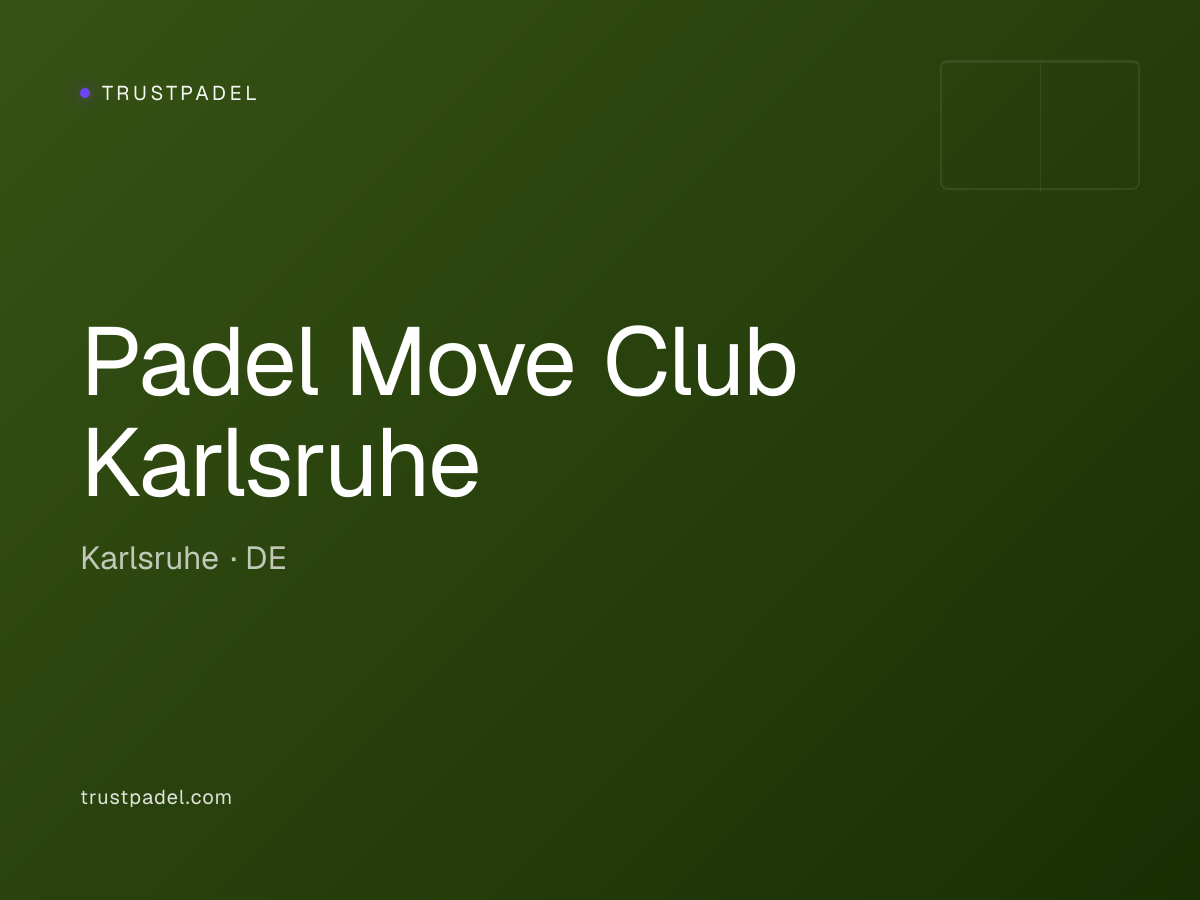 Padel Move Club Karlsruhe padel club