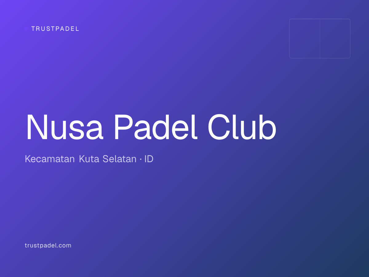 Nusa Padel Club padel club