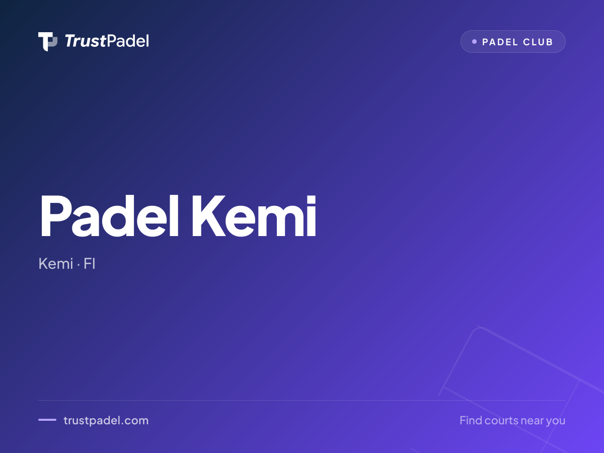 Padel Kemi padel club