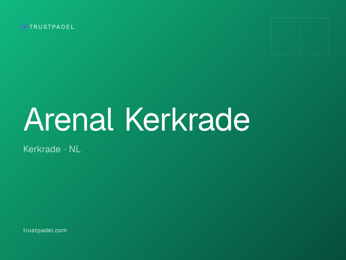 Arenal Kerkrade padel club