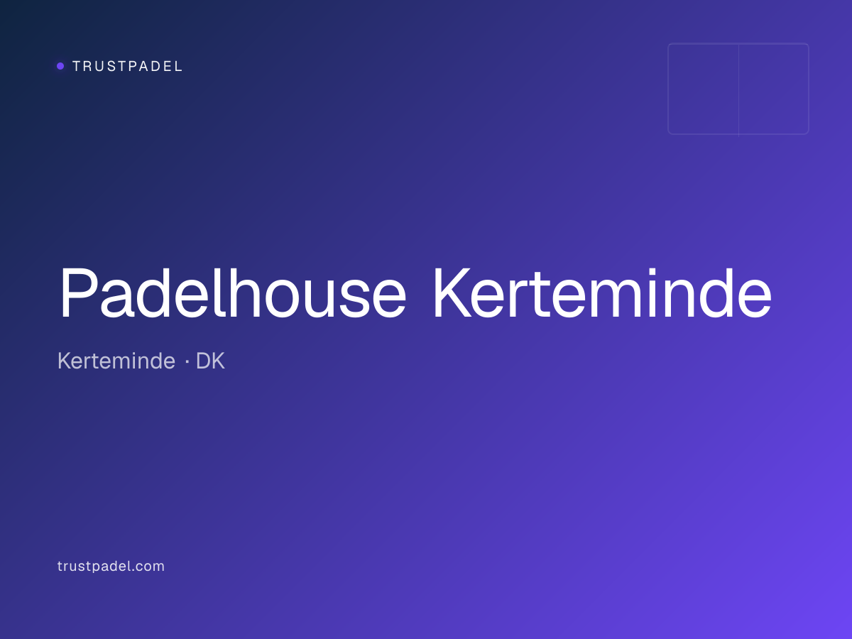 Padelhouse Kerteminde padel club