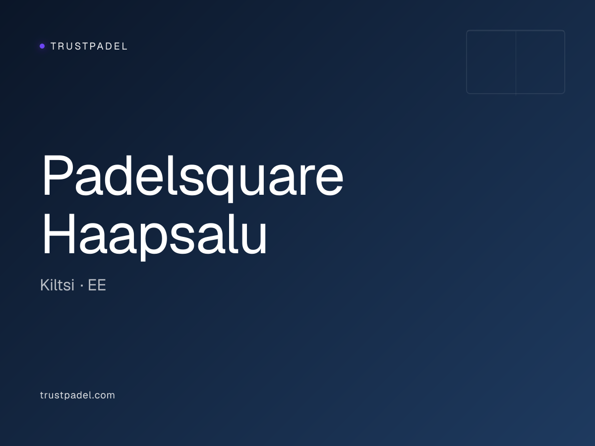 Padelsquare Haapsalu padel club