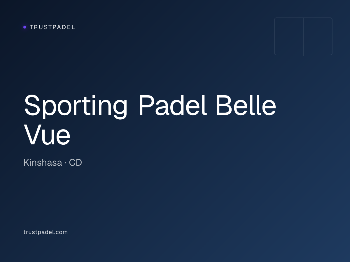 Sporting Padel Belle Vue padel club