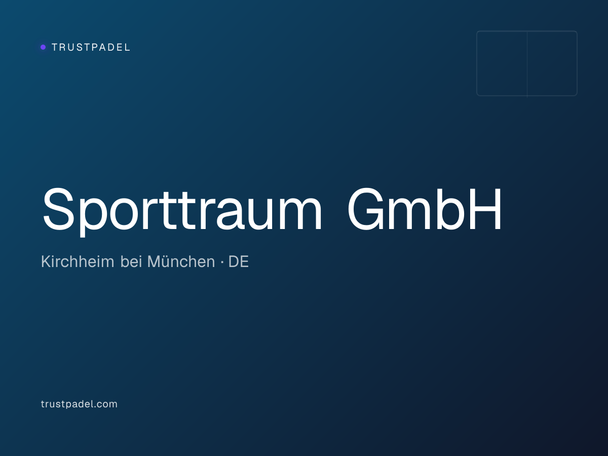 Sporttraum GmbH padel club