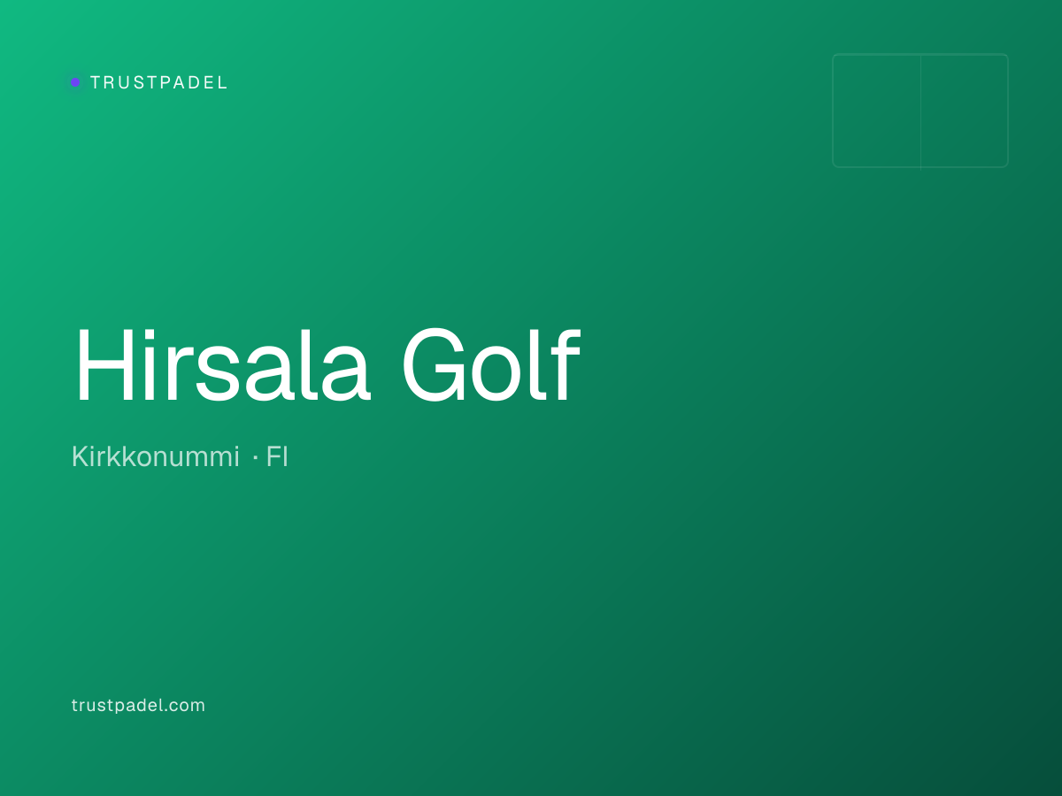 Hirsala Golf padel club
