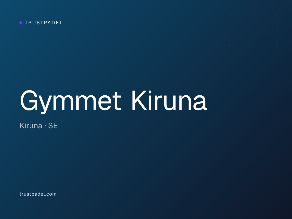 Gymmet Kiruna padel club