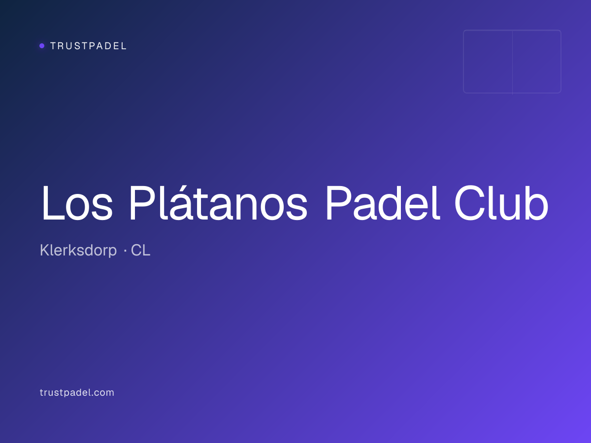 Los Plátanos Padel Club padel club