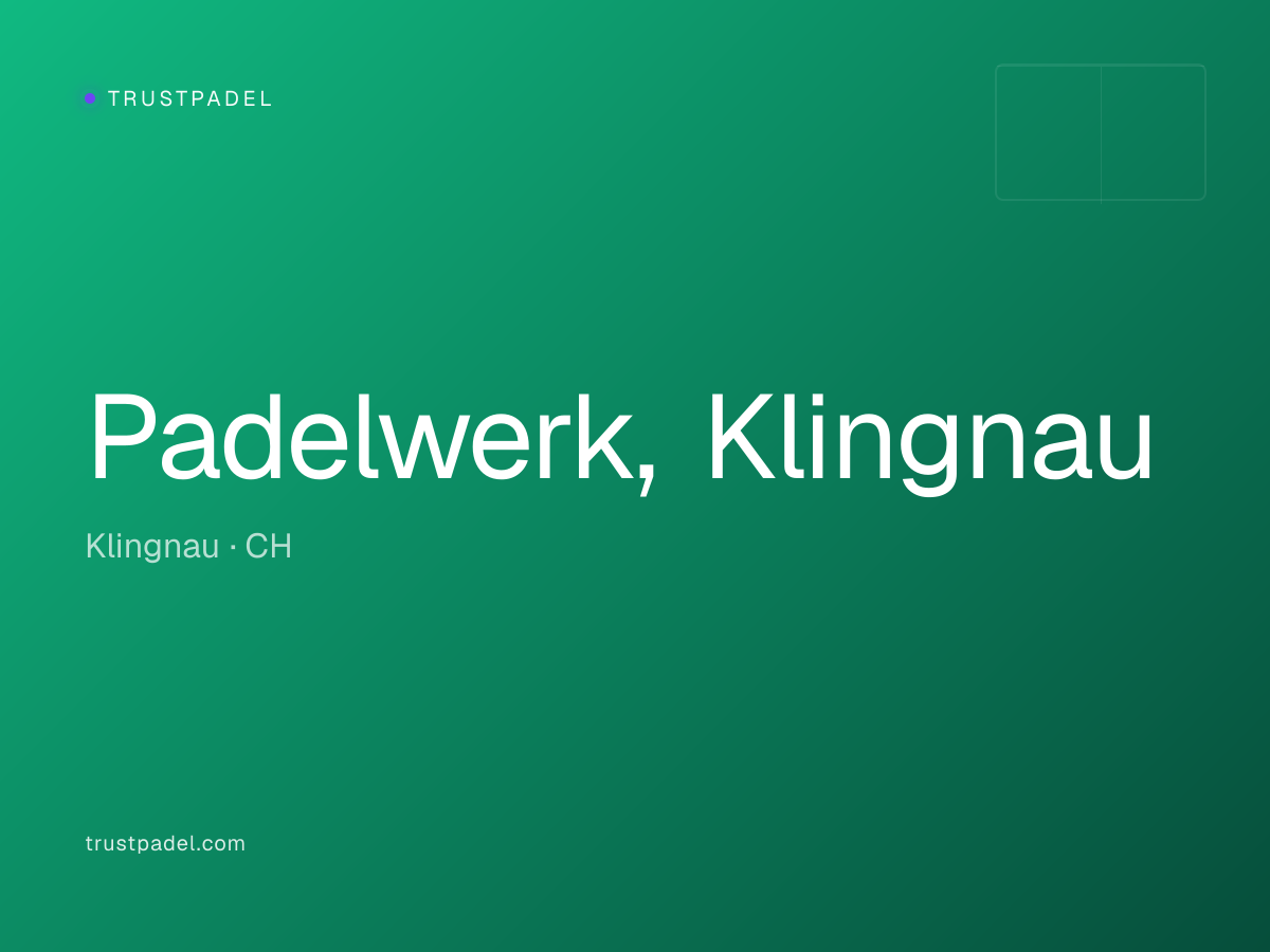 Padelwerk, Klingnau padel club