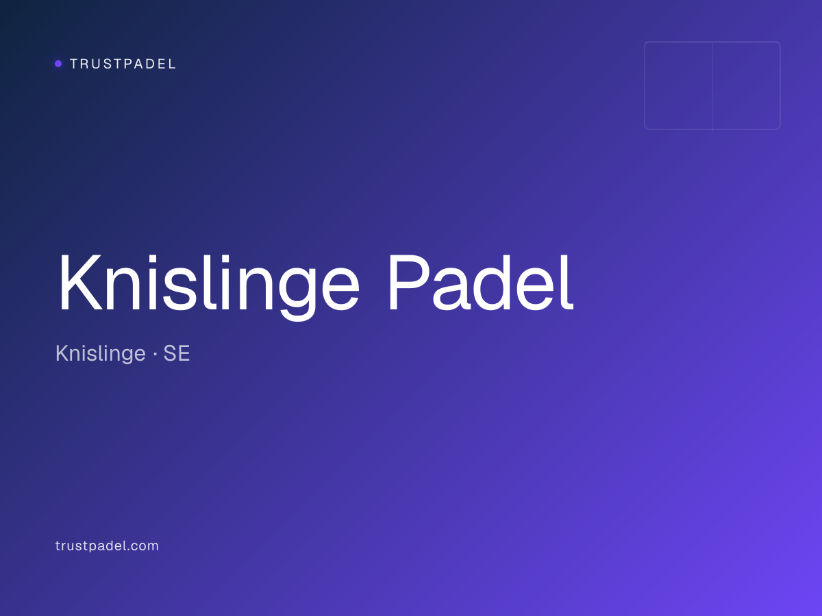 Knislinge Padel padel club