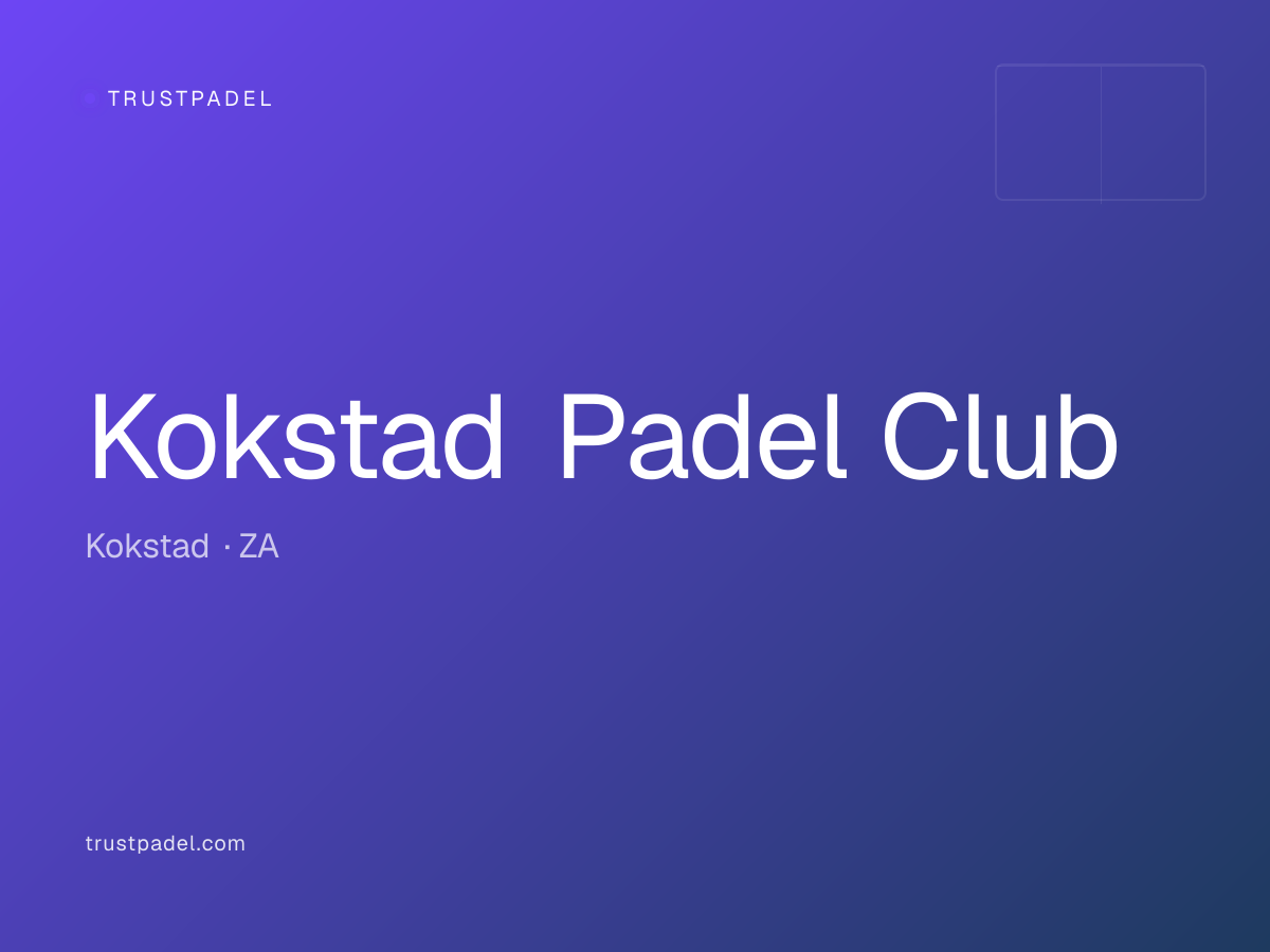 Kokstad Padel Club padel club
