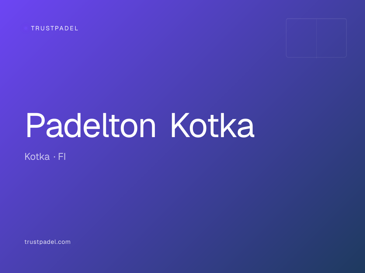 Padelton Kotka padel club