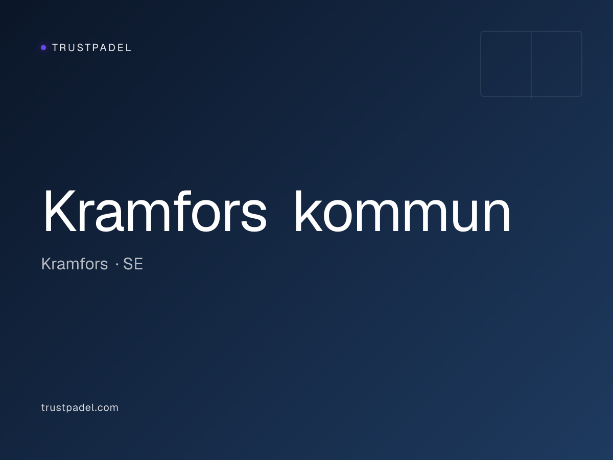 Kramfors kommun padel club