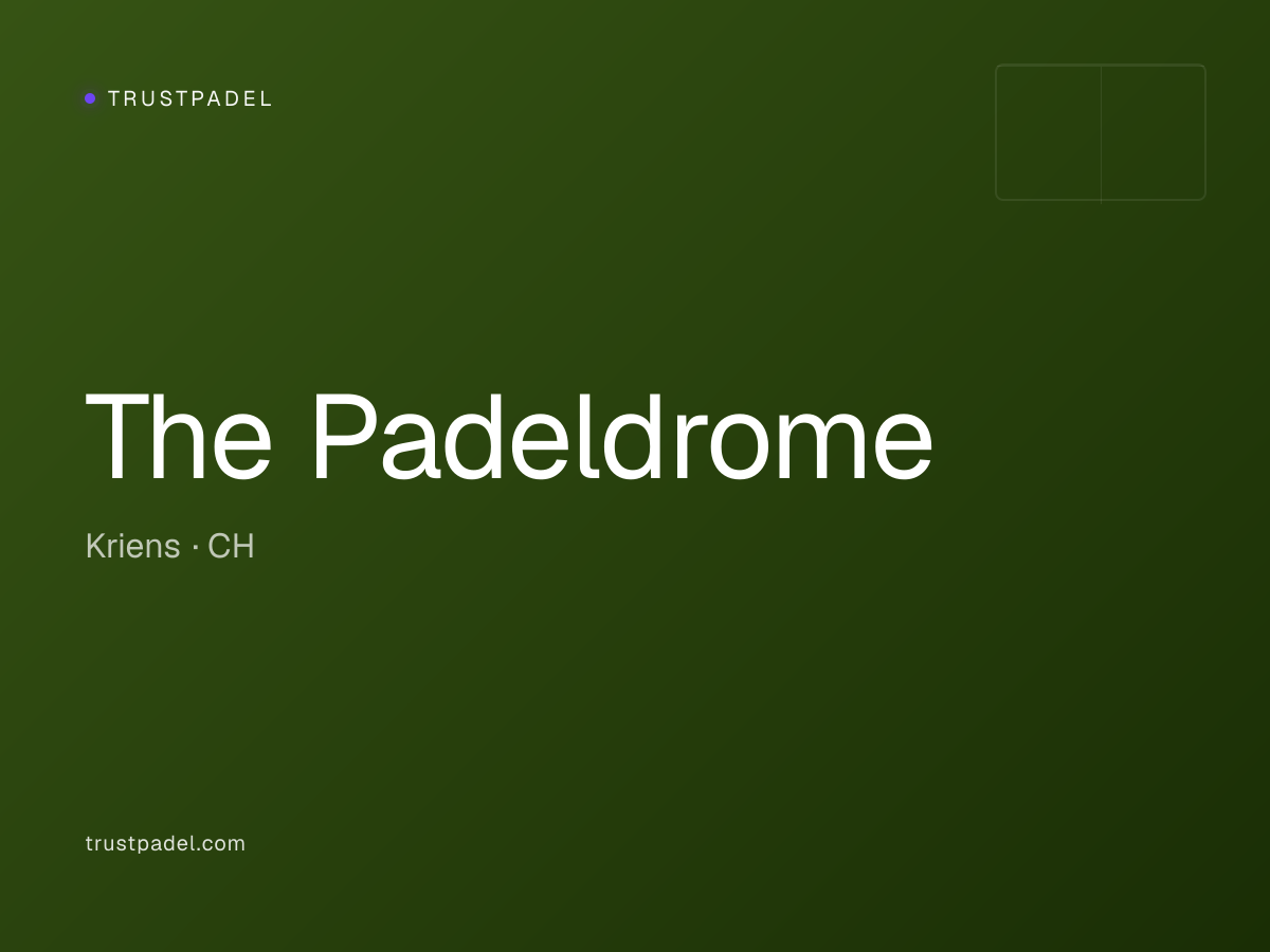 The Padeldrome padel club