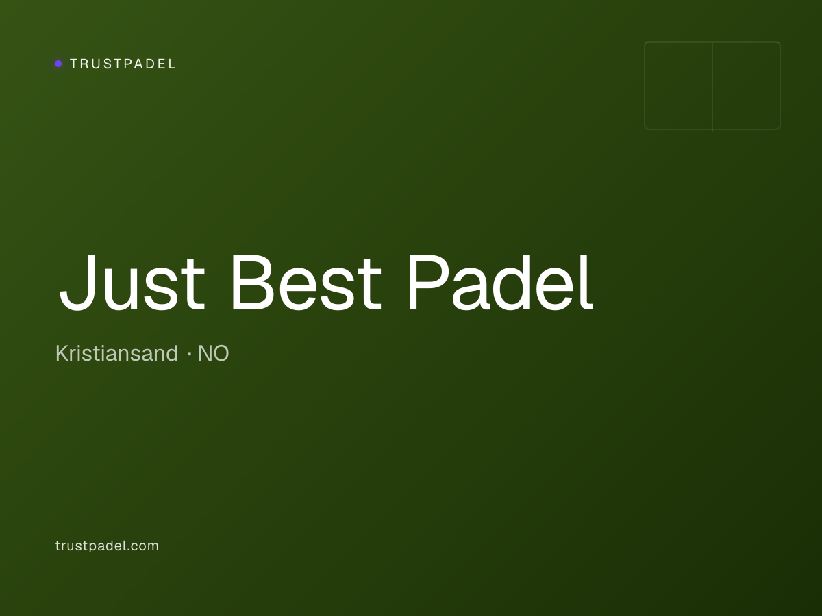 Just Best Padel padel club