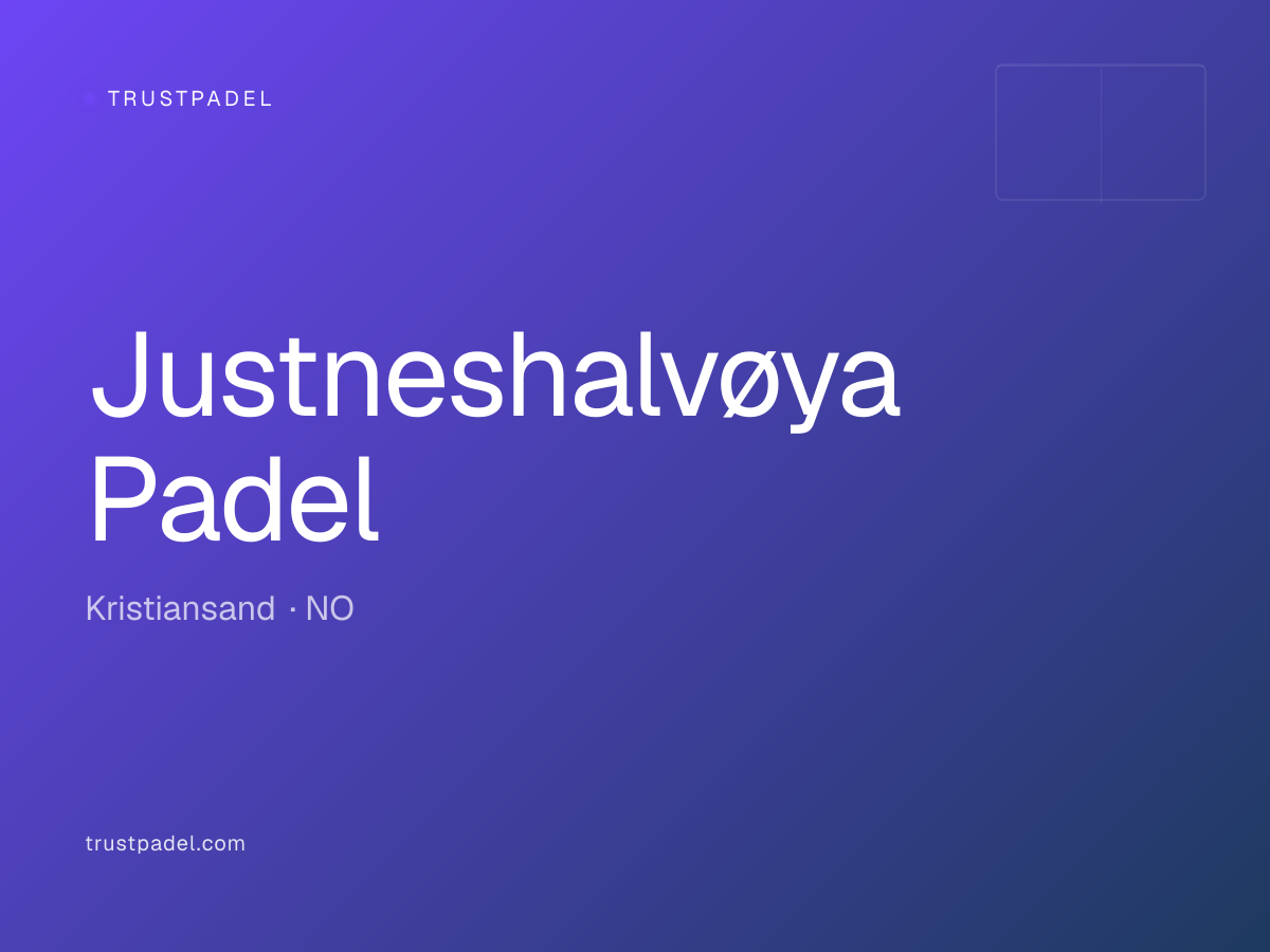 Justneshalvøya Padel padel club