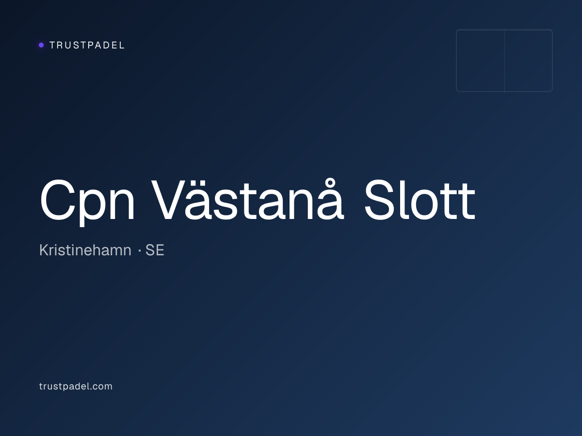 Cpn Västanå Slott padel club