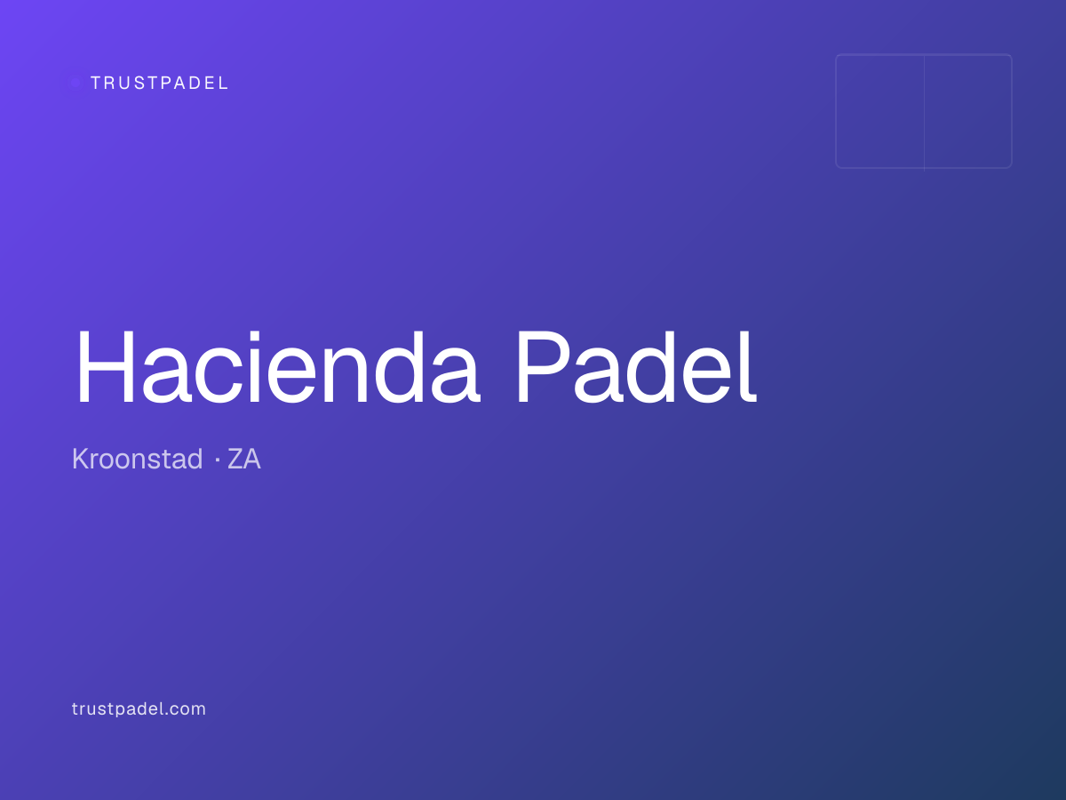 Hacienda Padel padel club