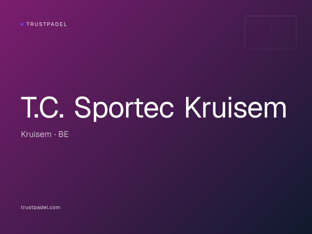 T.C. Sportec Kruisem padel club