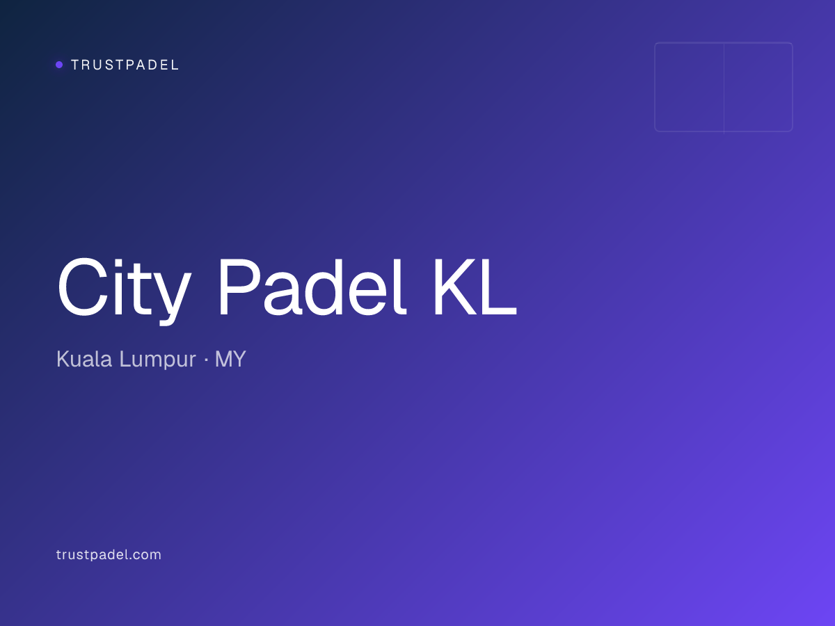 City Padel KL padel club