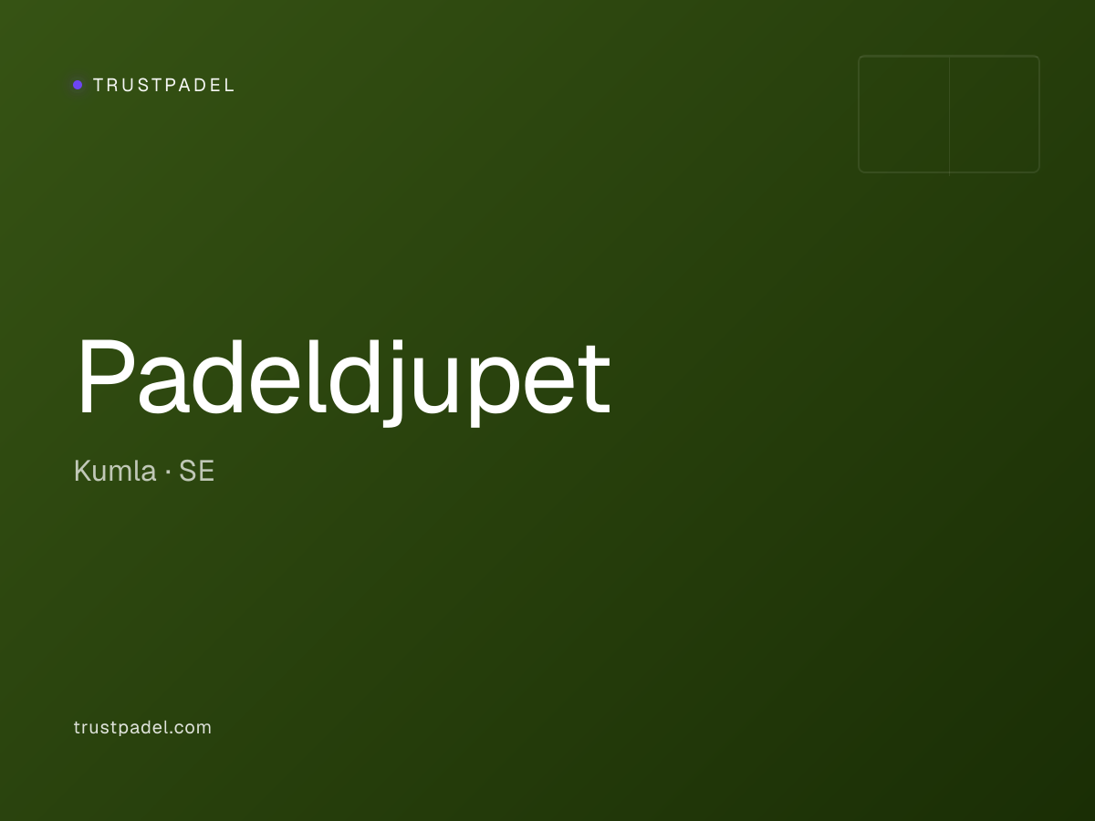 Padeldjupet padel club