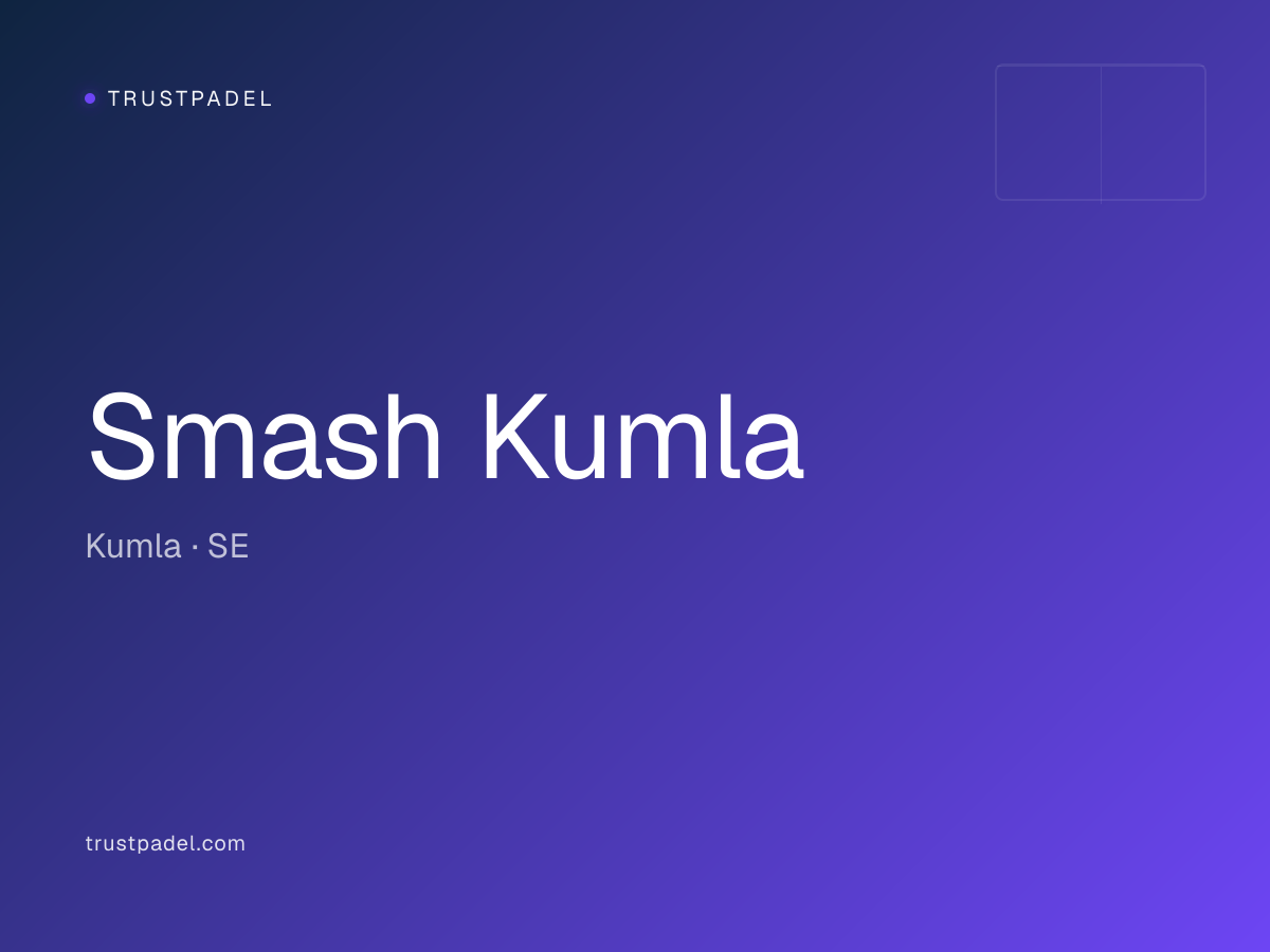 Smash Kumla padel club