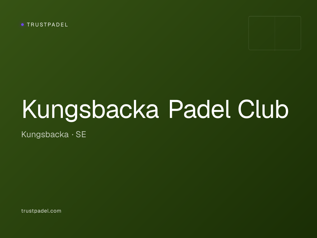 Kungsbacka Padel Club padel club