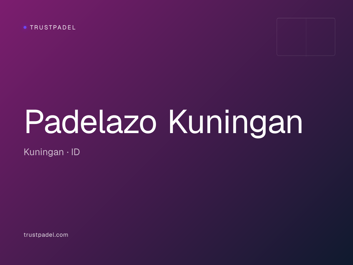 Padelazo Kuningan padel club