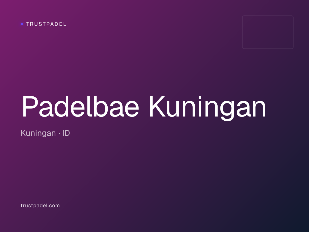 Padelbae Kuningan padel club