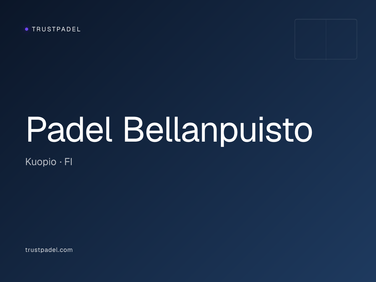 Padel Bellanpuisto padel club