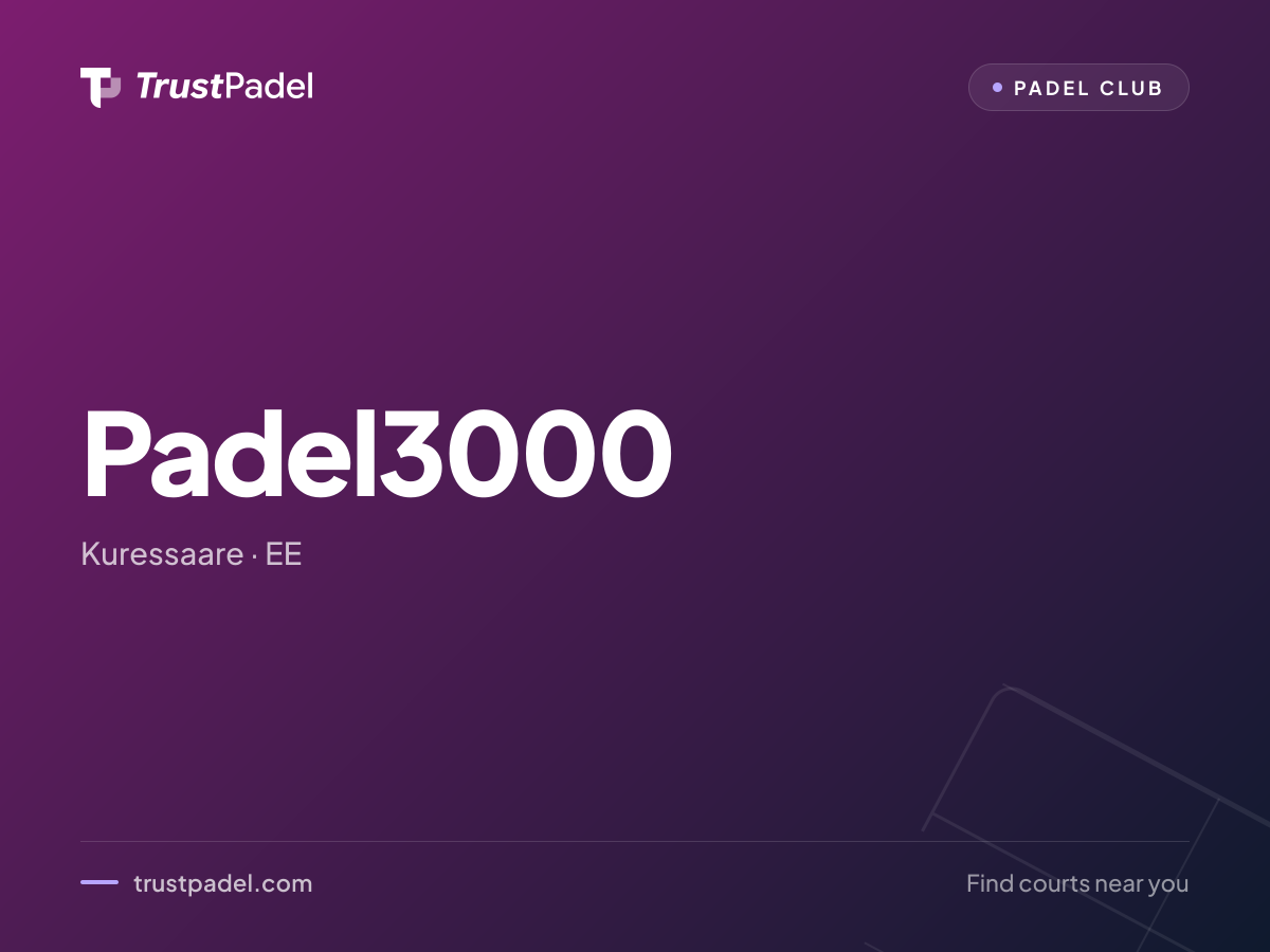 Padel3000 padel club