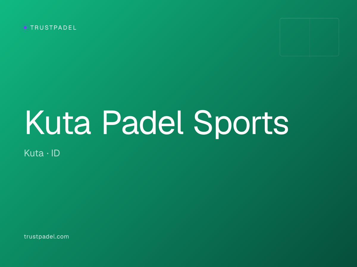 Kuta Padel Sports padel club