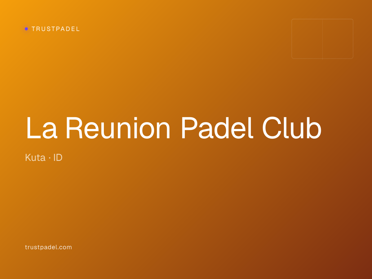 La Reunion Padel Club padel club