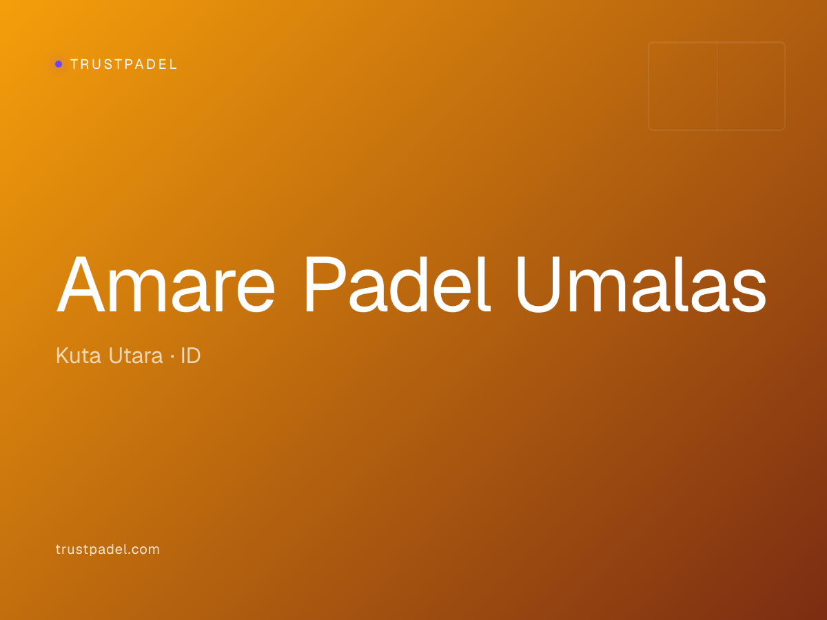 Amare Padel Umalas padel club