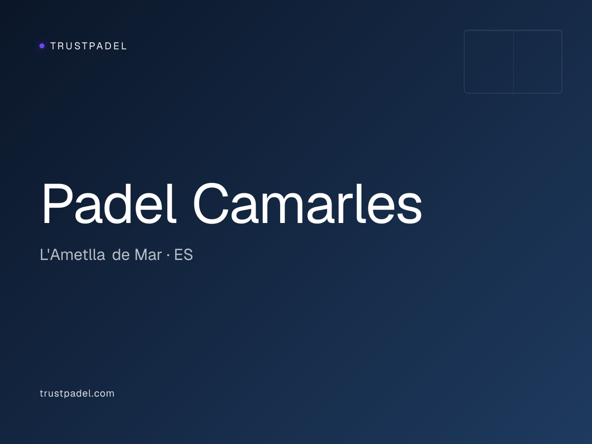 Padel Camarles padel club