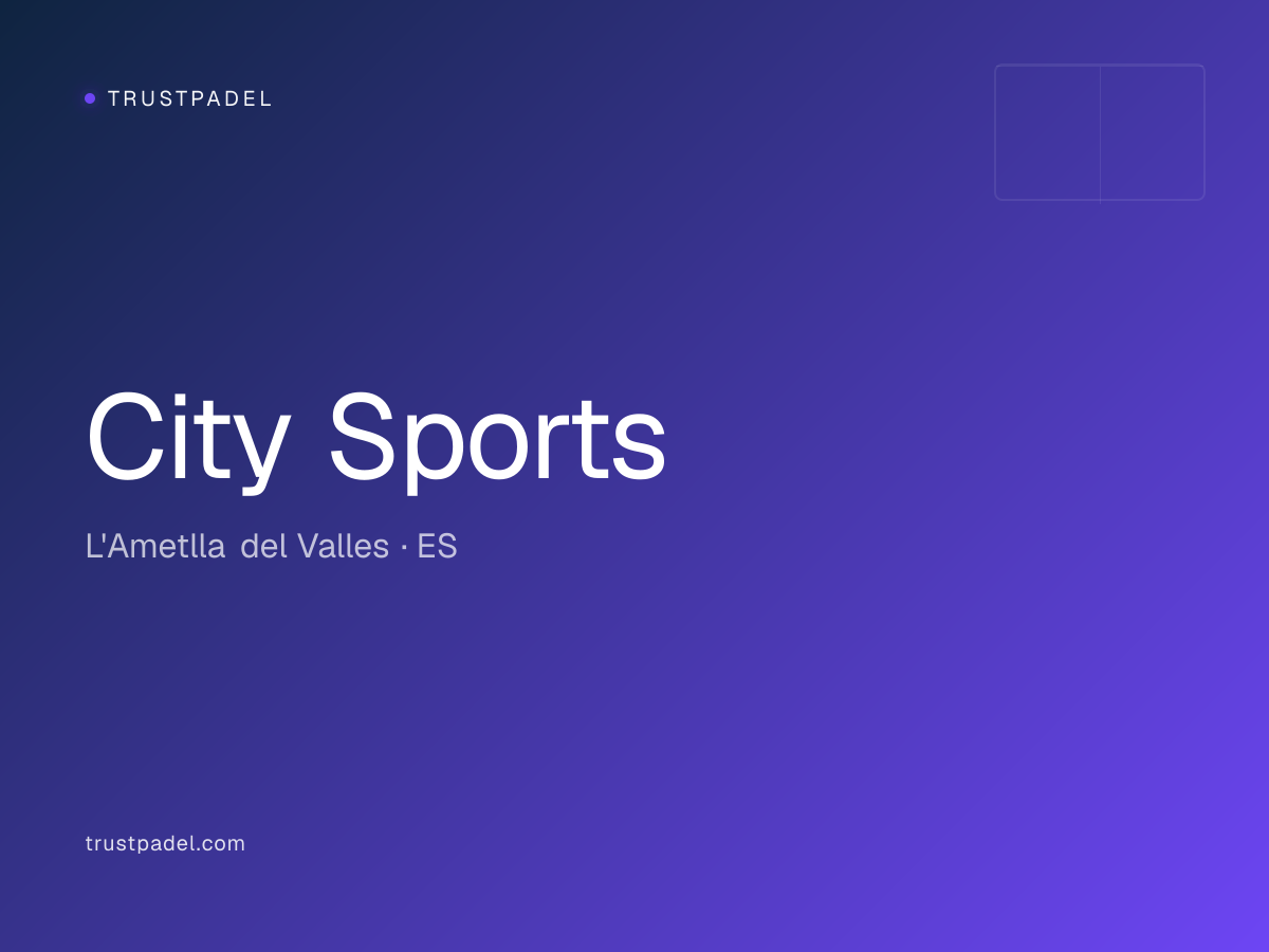 City Sports padel club