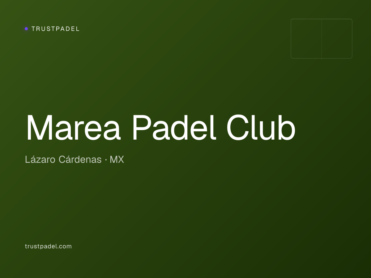 Marea Padel Club padel club