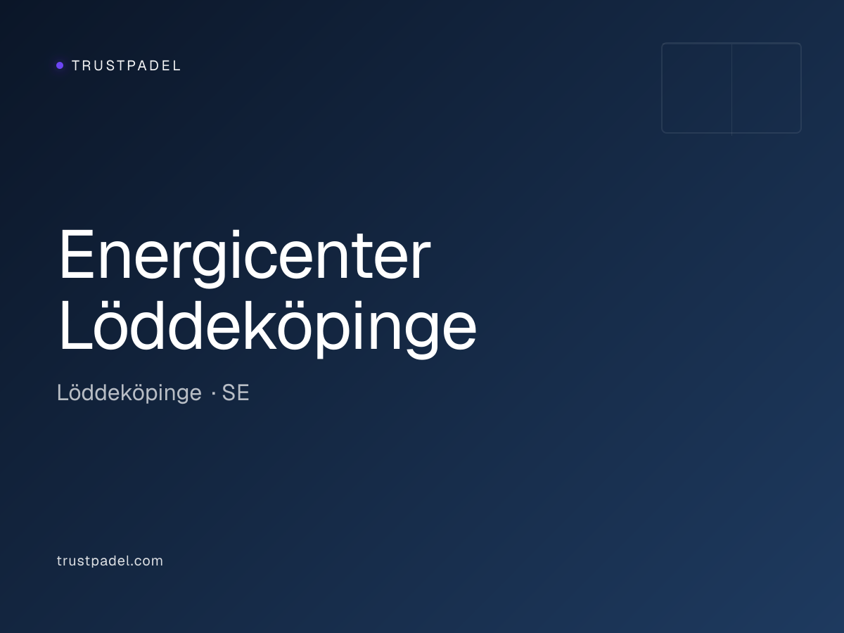Energicenter Löddeköpinge padel club