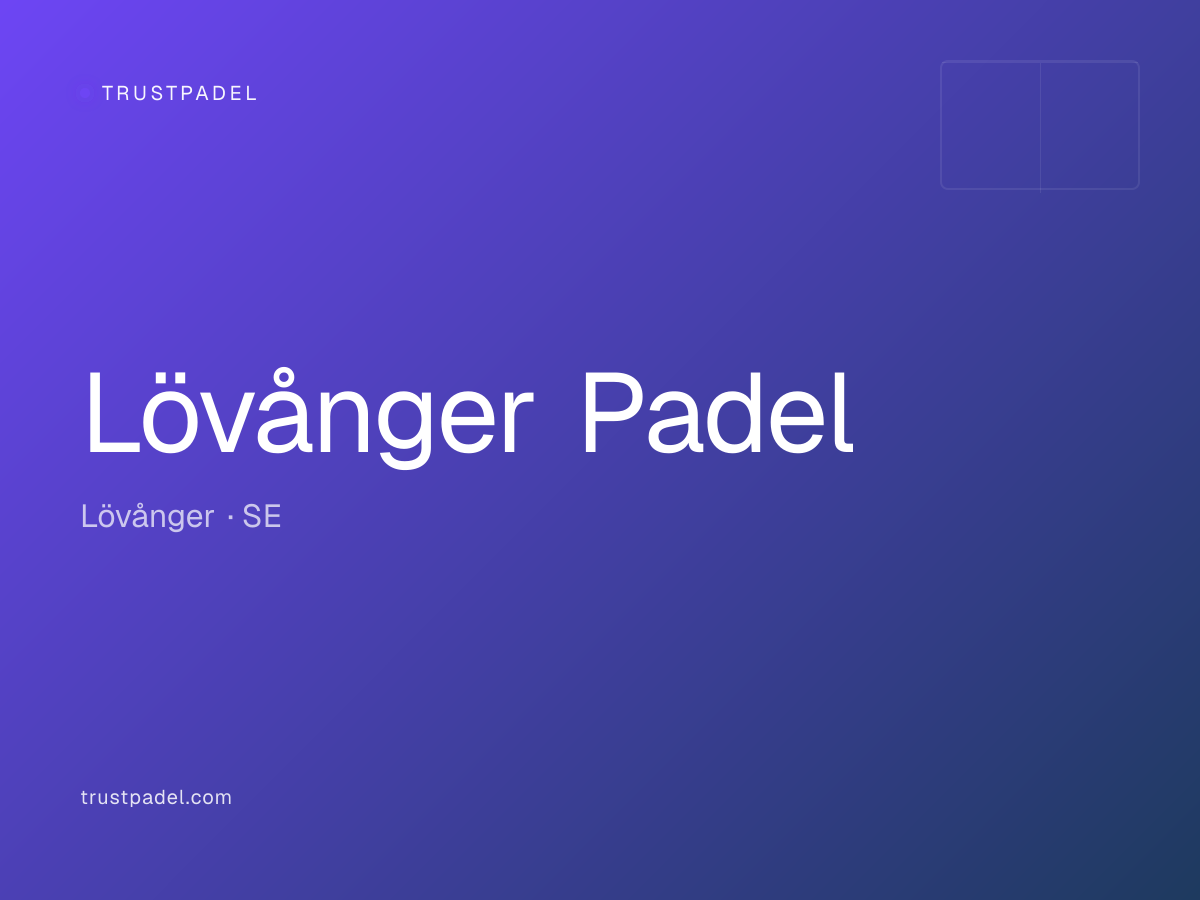 Lövånger Padel padel club